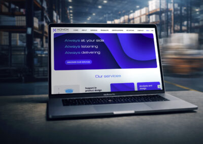 XONOX: logo animation e immagini dinamiche per un’identità digitale immersiva